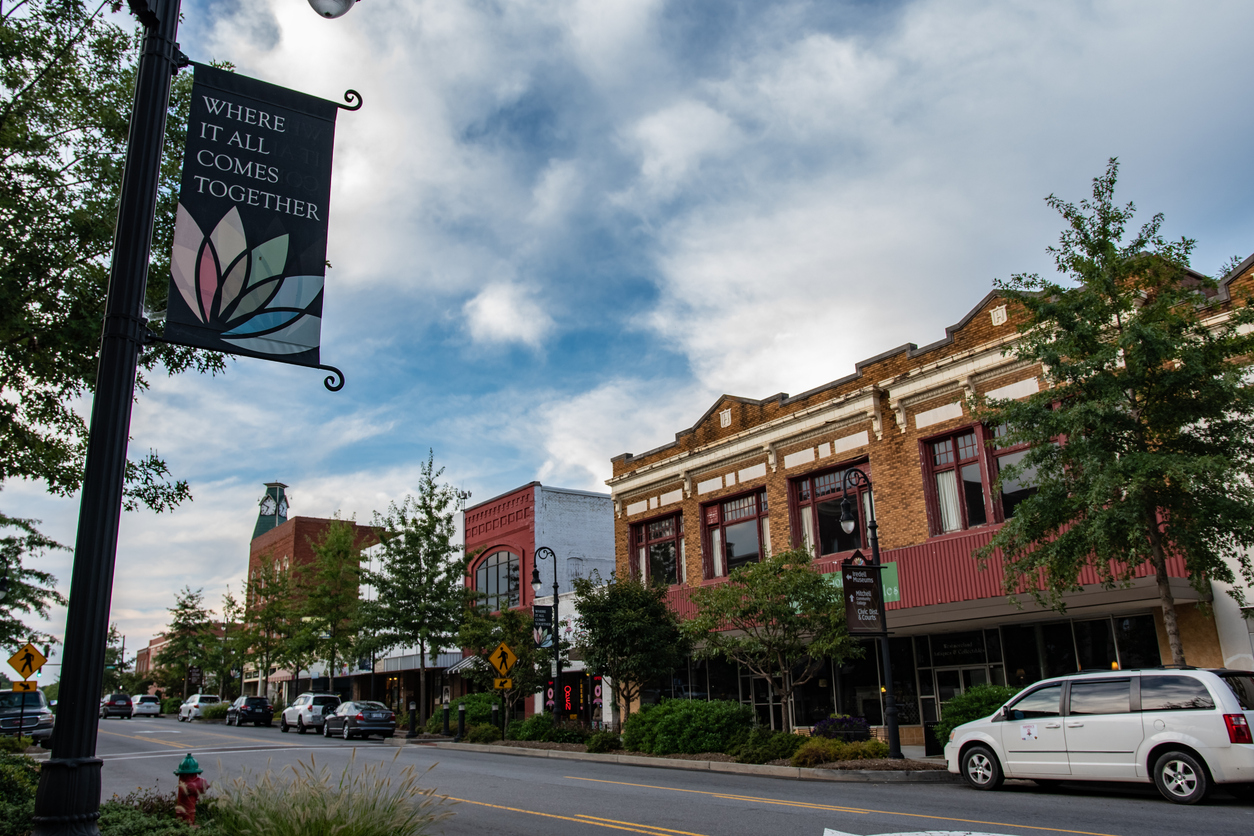 Panoramic Image of Statesville, NC